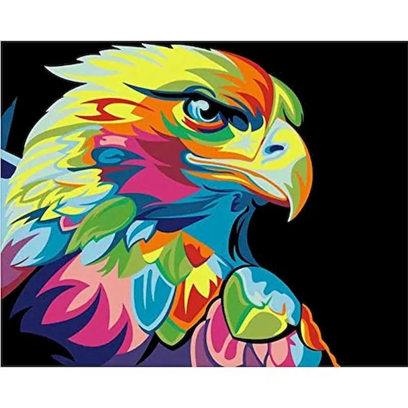 GATYZTORY Frame Diy Painting By Numbers For Adults Colour Eagle Wall Art Acrylic Canvas Painting Coloring By Numbers Home Decorr
GATYZTORY Frame Diy Painting By Numbers For Adults Colour Eagle Wall Art Acrylic Canvas Painting Coloring By Numbers Home Decorr