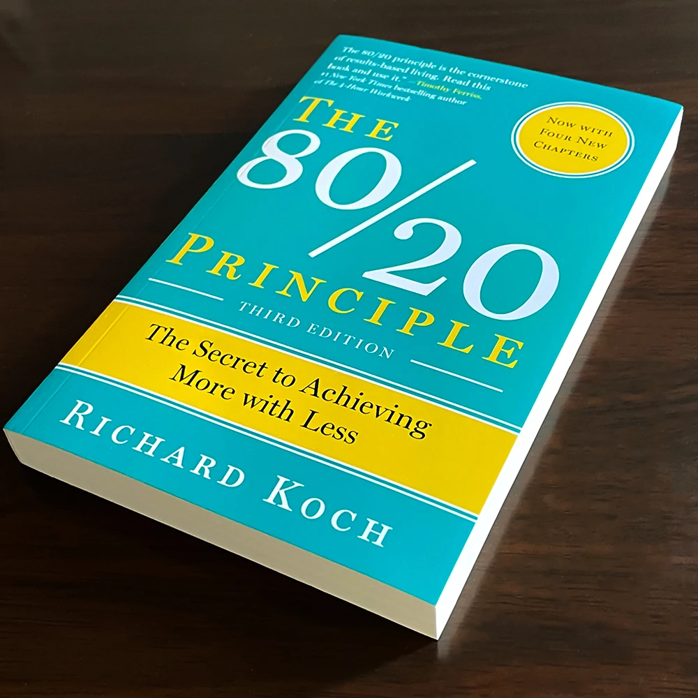 Adult English Book The 80/20 Principle: The Secret to Achieving More with Less by Richard Koch Time Management Books Paperback
Adult English Book The 80/20 Principle: The Secret to Achieving More with Less by Richard Koch Time Management Books Paperback