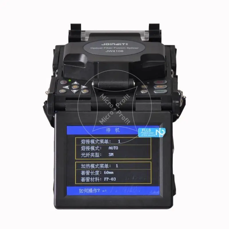 Joinwit JW4108S Optical Fiber Fusion Splicer FTTH Fiber Optic Welding Splicing Machine With Fiber Cleaver Cutting Knife Scissors
Joinwit JW4108S Optical Fiber Fusion Splicer FTTH Fiber Optic Welding Splicing Machine With Fiber Cleaver Cutting Knife Scissors