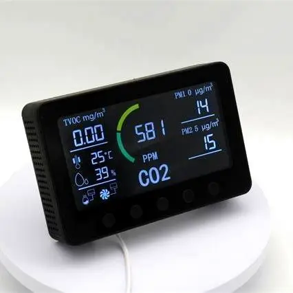 Wi-Fi rs485 мультигазовый детектор TVOC PM2.5 газоанализатор для дома, отеля, теплицы, общественного места, умный счетчик Co2
Wi-Fi rs485 мультигазовый детектор TVOC PM2.5 газоанализатор для дома, отеля, теплицы, общественного места, умный счетчик Co2
