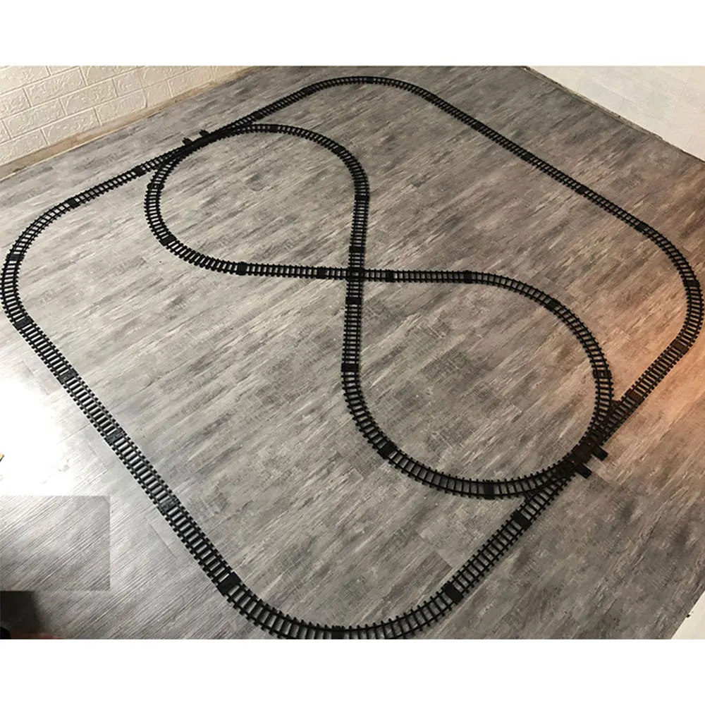 City Trains Rail Track Crossing Expansion Classical Train Flexible Tracks Straight Curved Railroad Train Guage Model Toys
City Trains Rail Track Crossing Expansion Classical Train Flexible Tracks Straight Curved Railroad Train Guage Model Toys