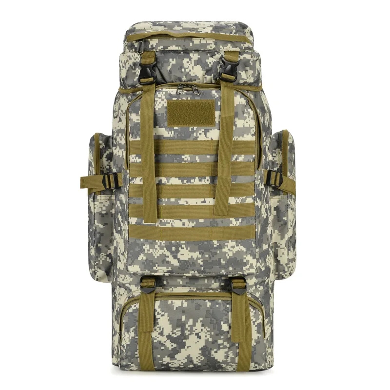 Outdoor tactical backpack mountaineering bag high-capacity camouflage tactical backpack travel backpack
Outdoor tactical backpack mountaineering bag high-capacity camouflage tactical backpack travel backpack