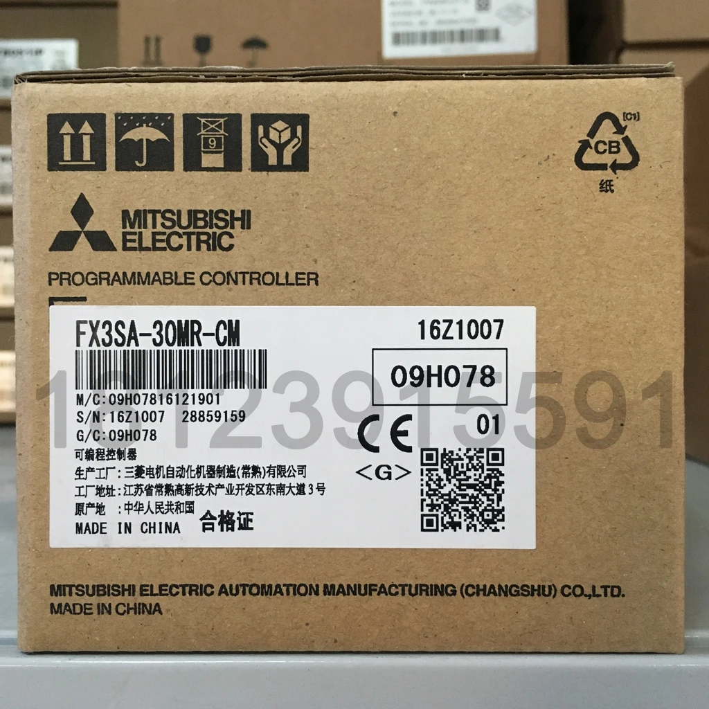 PLC/ Mitsubishi FX3SA-30MR-CM Replaces The Original FX1S-30MR-001.
PLC/ Mitsubishi FX3SA-30MR-CM Replaces The Original FX1S-30MR-001.