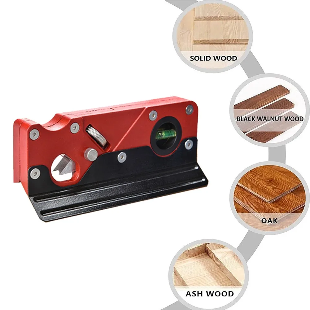 Red Black Chamferring Plane With Backer Wood-working Hand Planer For Quick Edge Planing And Radian Corner Plane Trimming Tools
Red Black Chamferring Plane With Backer Wood-working Hand Planer For Quick Edge Planing And Radian Corner Plane Trimming Tools