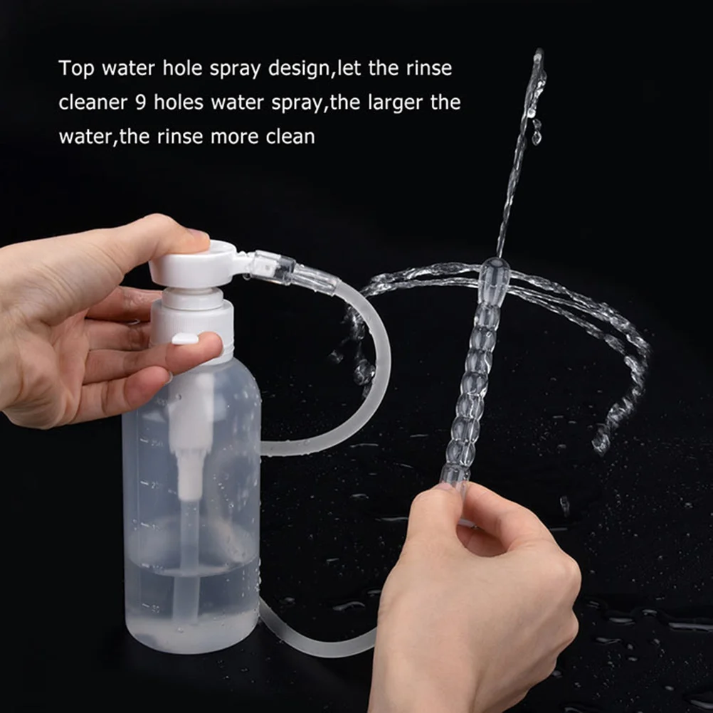 Portable Bidet Cleaner Washing Bottle 300ML Cleaner Irrigator Washer Bidet Flusher for Men Adults Products
Portable Bidet Cleaner Washing Bottle 300ML Cleaner Irrigator Washer Bidet Flusher for Men Adults Products