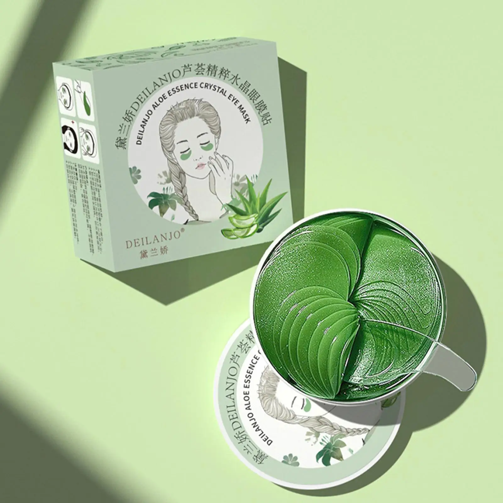 30pairs Aloe Vera Seaweed Collagen Eye Mask Natural Anti-Wrinkle Mask Remove Anti-Age Moisturizing Dark Eye Patches Circles K2T5
30pairs Aloe Vera Seaweed Collagen Eye Mask Natural Anti-Wrinkle Mask Remove Anti-Age Moisturizing Dark Eye Patches Circles K2T5