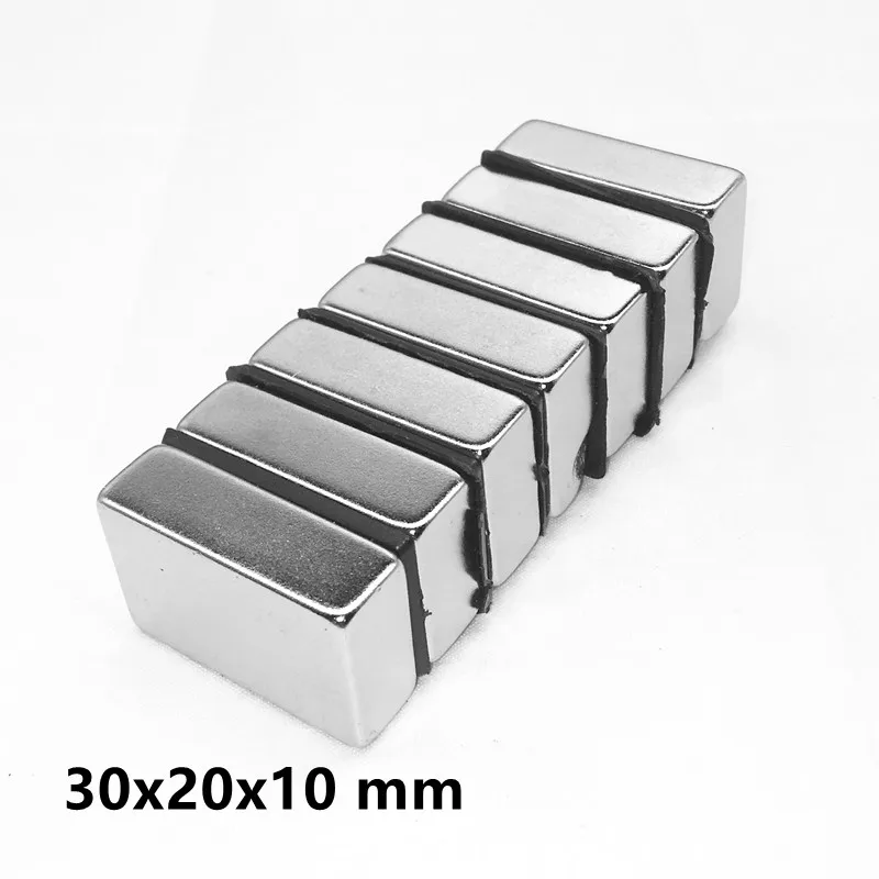 1/2/5/10pcs 30x20x10 Strong Quadrate Neodymium Magnet 30*20*10 Powerful NdFeB Magnet 30x20x10mm Block Rare Earth Magnets
1/2/5/10pcs 30x20x10 Strong Quadrate Neodymium Magnet 30*20*10 Powerful NdFeB Magnet 30x20x10mm Block Rare Earth Magnets