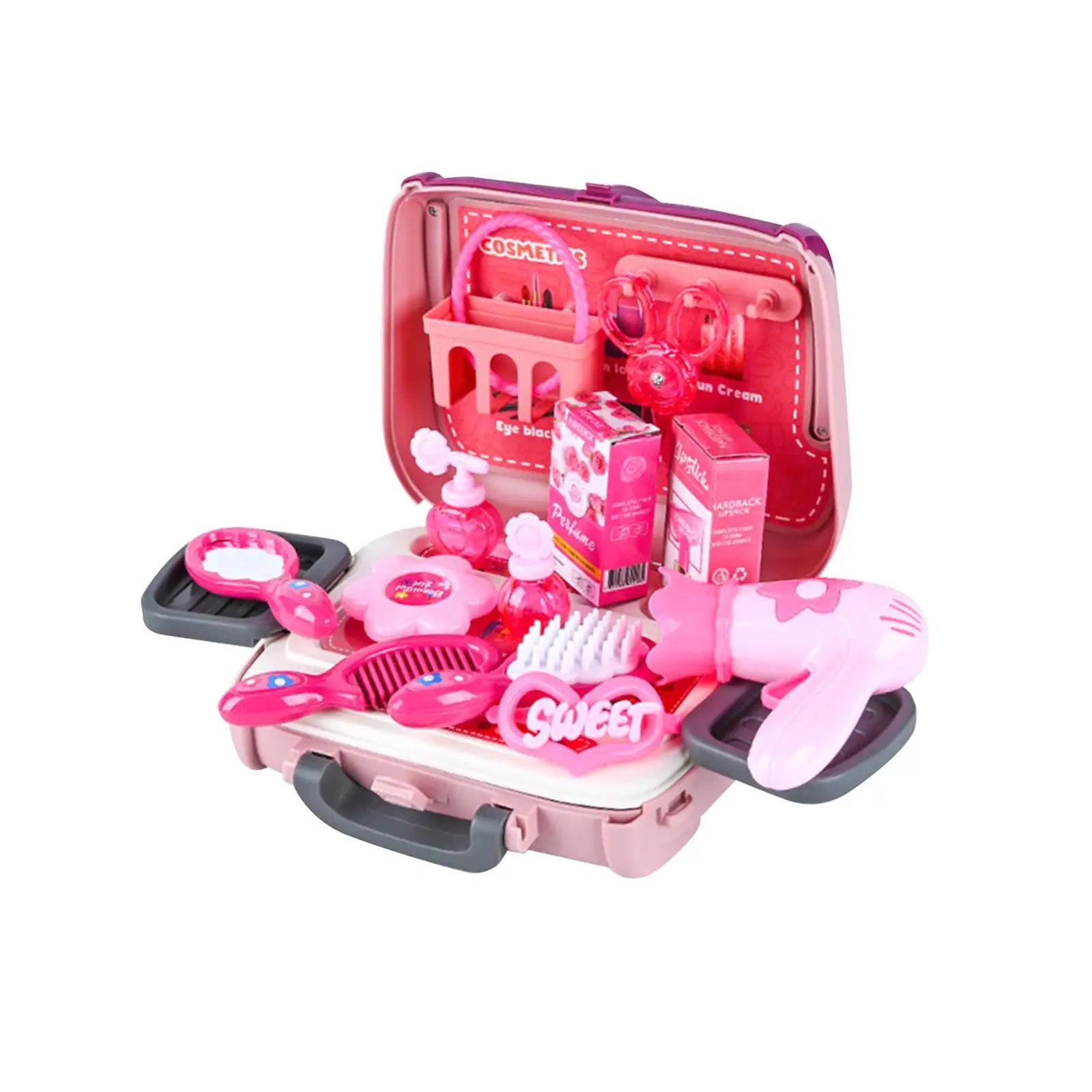 Портативная имитационная Сумочка, ролевая игра, ролевая игра, обучающая развивающая игрушка с ремешками для девочек, детей, малышей