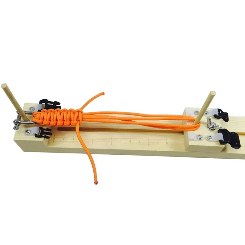 NEW DIY Jig Solid Wood Paracord Bracelet Maker Knitting Tool Knot Braided Parachute Cord Bracelet Weaving Tools Wristband Maker
NEW DIY Jig Solid Wood Paracord Bracelet Maker Knitting Tool Knot Braided Parachute Cord Bracelet Weaving Tools Wristband Maker