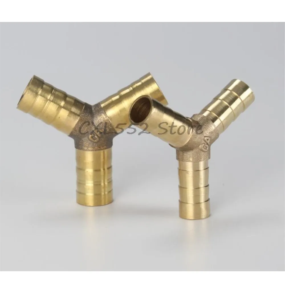 1Pc 6 8 10 12mm Brass Y 3 Way Air Tube Hose Barbed Tail Joiner Fuel Water Air Pipe Tee Connector Coupler Adapter
1Pc 6 8 10 12mm Brass Y 3 Way Air Tube Hose Barbed Tail Joiner Fuel Water Air Pipe Tee Connector Coupler Adapter