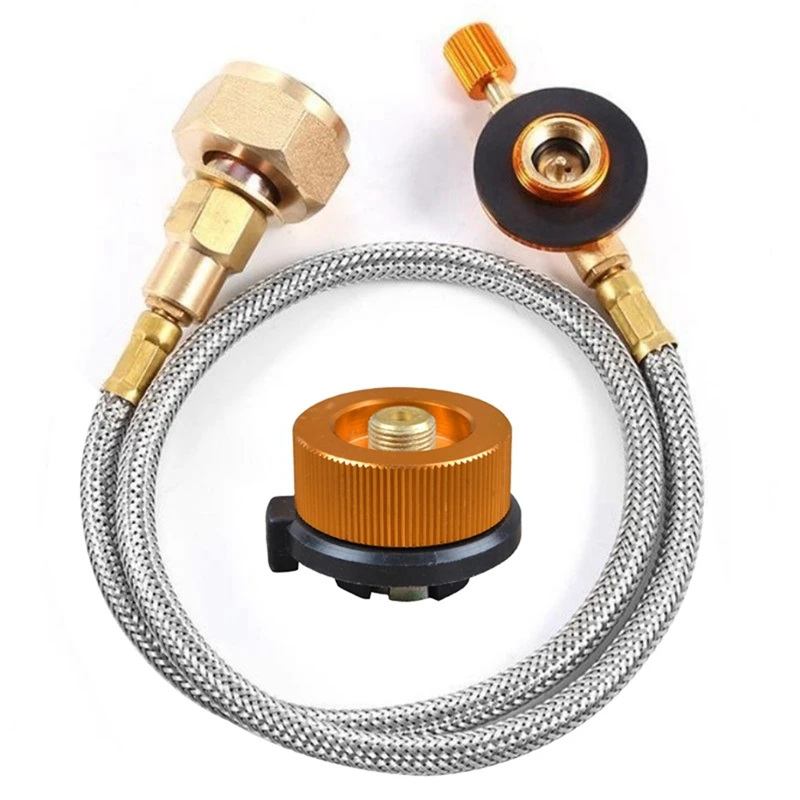 Outdoor Camping Gas Stove Propane Refill Adapter Burner LPG Flat Cylinder Tank Coupler Container Adapter Save Durable
Outdoor Camping Gas Stove Propane Refill Adapter Burner LPG Flat Cylinder Tank Coupler Container Adapter Save Durable