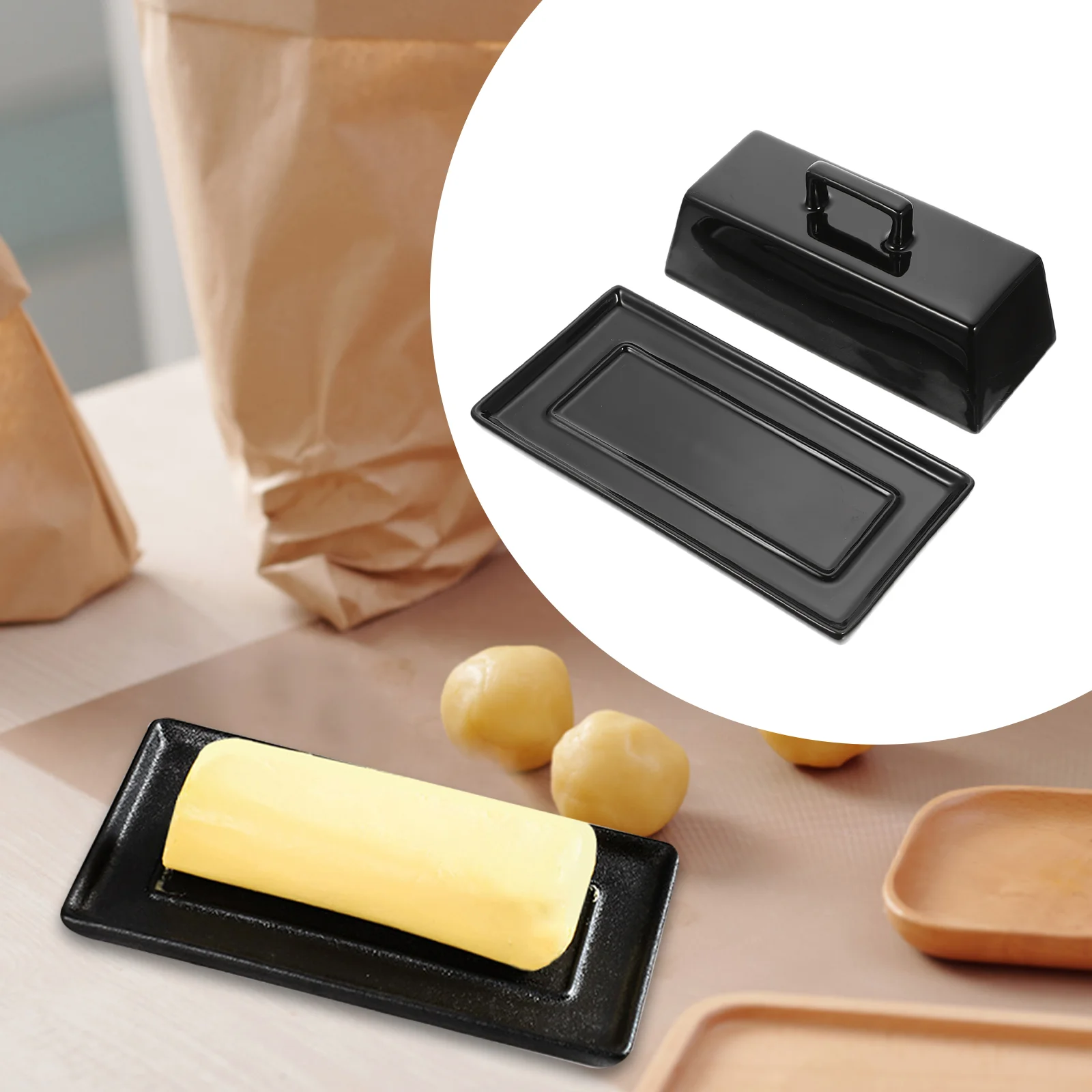 Butter Dish Ceramiclid Plate Cheese Keeper Holder Container Cover Tray Box Seasoning Tableware French Sauce Pottery Dessert
Butter Dish Ceramiclid Plate Cheese Keeper Holder Container Cover Tray Box Seasoning Tableware French Sauce Pottery Dessert