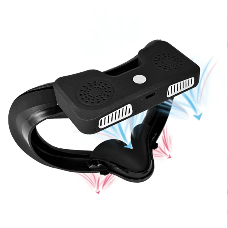 For Oculus Quest 2 Dual Cooling Fan Air Circulation Fan Facial Interface Relieve Lens Fogging Active VR Accessories
For Oculus Quest 2 Dual Cooling Fan Air Circulation Fan Facial Interface Relieve Lens Fogging Active VR Accessories
