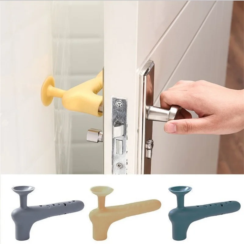 Silicone Door Knob Protective Cover Kids Safety Anti-collision Rubber Sucker Silent Buffer Anti-collision Door Knob Gloves
Silicone Door Knob Protective Cover Kids Safety Anti-collision Rubber Sucker Silent Buffer Anti-collision Door Knob Gloves
