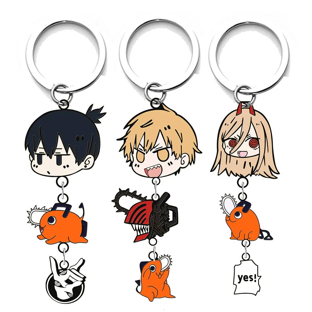 Anime Chainsaw Man Metal Enamel Keychains Cartoon Cosplay Figure For Women Men Car Keyring Jewelry Bag Pendant Accessories Gifts
Anime Chainsaw Man Metal Enamel Keychains Cartoon Cosplay Figure For Women Men Car Keyring Jewelry Bag Pendant Accessories Gifts