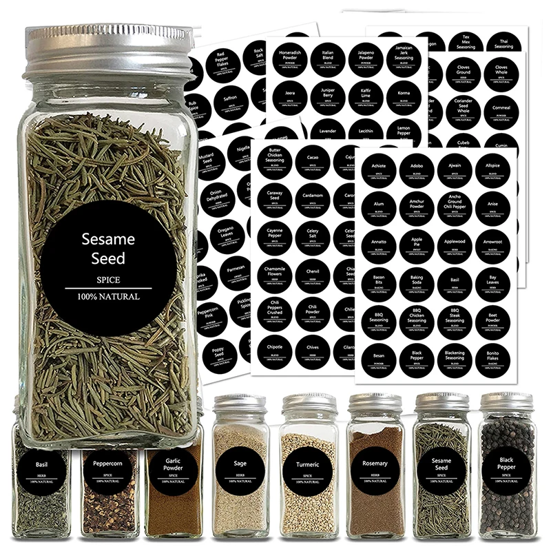 8 Sheets/192pcs Blackboard Labels With Marker Pen Reusable Spice Stickers Chalkboard Jam Jar Bottle Tags
8 Sheets/192pcs Blackboard Labels With Marker Pen Reusable Spice Stickers Chalkboard Jam Jar Bottle Tags