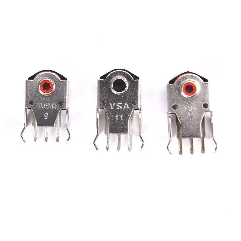 2Pcs Highly Accurate Decoder 9mm/11mm Rotary Mouse Scroll Wheel Encoder Black/Red
2Pcs Highly Accurate Decoder 9mm/11mm Rotary Mouse Scroll Wheel Encoder Black/Red