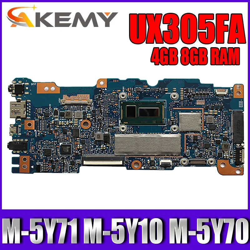 UX305FA Motherboard for ASUS UX305FA UX305 UX305F Laptop Motherboard Mainboard Notebook M-5Y71 M-5Y10 M-5Y70 CPU 4GB 8GB RAM
UX305FA Motherboard for ASUS UX305FA UX305 UX305F Laptop Motherboard Mainboard Notebook M-5Y71 M-5Y10 M-5Y70 CPU 4GB 8GB RAM