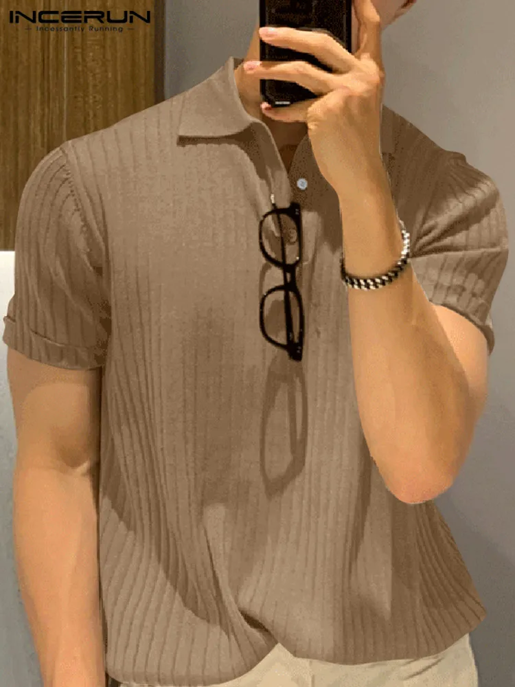INCERUN Men Shirt Striped Lapel Short Sleeve 2022 Summer Streetwear Casual Men Clothing Breathable Fashion Leisure Camisas S-5XL
INCERUN Men Shirt Striped Lapel Short Sleeve 2022 Summer Streetwear Casual Men Clothing Breathable Fashion Leisure Camisas S-5XL