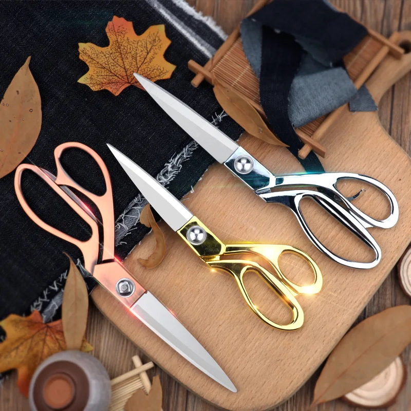 8/9/10 Inch Gold-plated Tailor Scissors Alloy Clothing Wire Cloth Scissors Tailor Shears Sewing Scissors Thread Fabric Cutter G
8/9/10 Inch Gold-plated Tailor Scissors Alloy Clothing Wire Cloth Scissors Tailor Shears Sewing Scissors Thread Fabric Cutter G