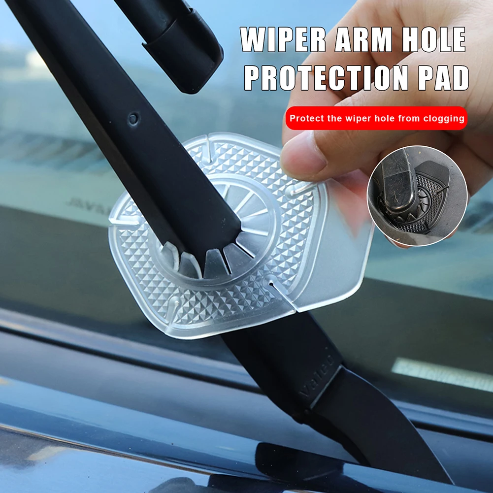 2Pc Universal Car Windshield Wiper Hole Protective Cover Wiper Dustproof Protection Bottom Sleeve Leaves Debris Prevention Cover
2Pc Universal Car Windshield Wiper Hole Protective Cover Wiper Dustproof Protection Bottom Sleeve Leaves Debris Prevention Cover