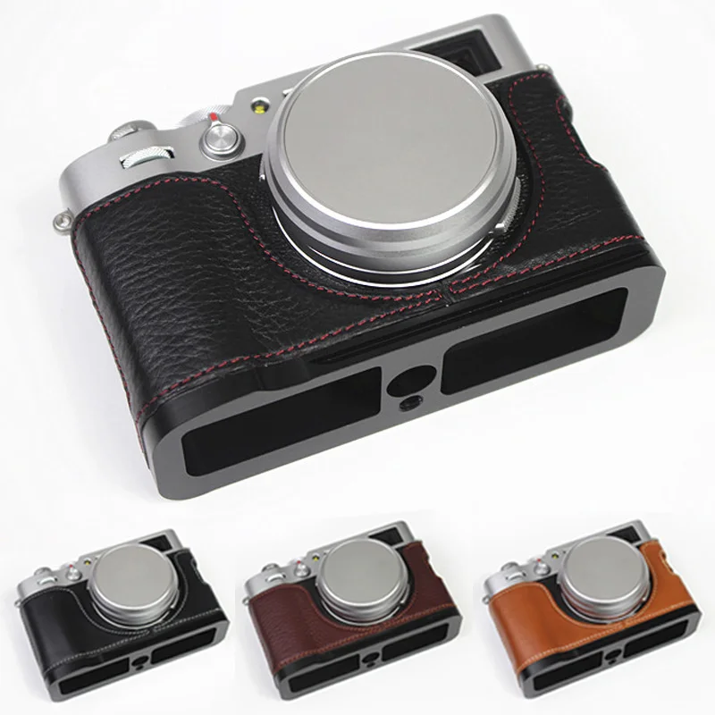 Кожаный чехол для камеры FUJI X100V Real Grip L Bracket для камеры FUJIFILM X100V
Кожаный чехол для камеры FUJI X100V Real Grip L Bracket для камеры FUJIFILM X100V