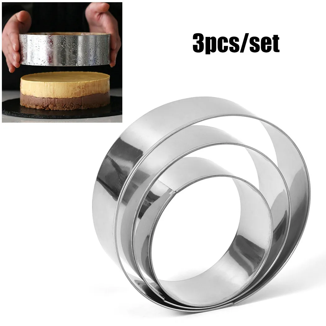 Stainless Steel Biscuit Mould Portable Round Shape Cake Mousse Cookies Mold Kitchen Gadgets Baking Accessories Pastry Cutter
Stainless Steel Biscuit Mould Portable Round Shape Cake Mousse Cookies Mold Kitchen Gadgets Baking Accessories Pastry Cutter