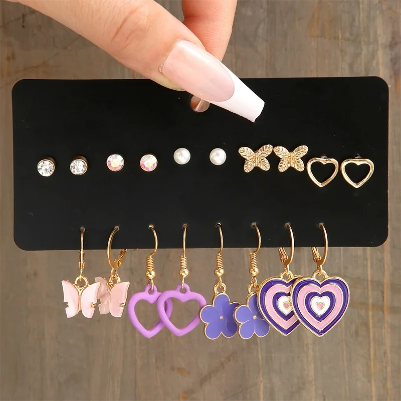Women Earrings Set Tassel Gold Color Butterfly Earrings For Girls Bohemian Fashion Jewelry 2022 Geometric Drop Earings
Women Earrings Set Tassel Gold Color Butterfly Earrings For Girls Bohemian Fashion Jewelry 2022 Geometric Drop Earings