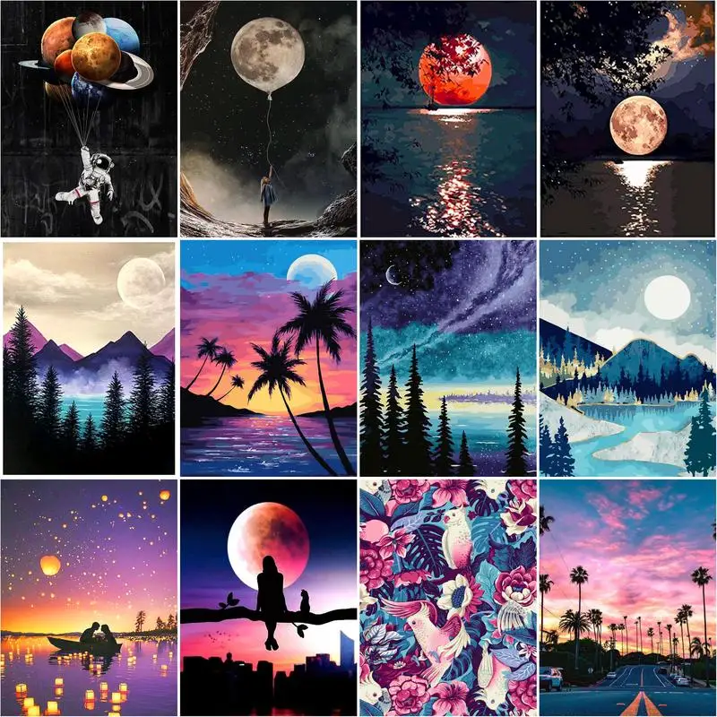 DIY Painting By Numbers Kits Moon River Scenery Acrylic Paints By Numbers Wall Art Picture Handpainted For Diy Gif
DIY Painting By Numbers Kits Moon River Scenery Acrylic Paints By Numbers Wall Art Picture Handpainted For Diy Gif