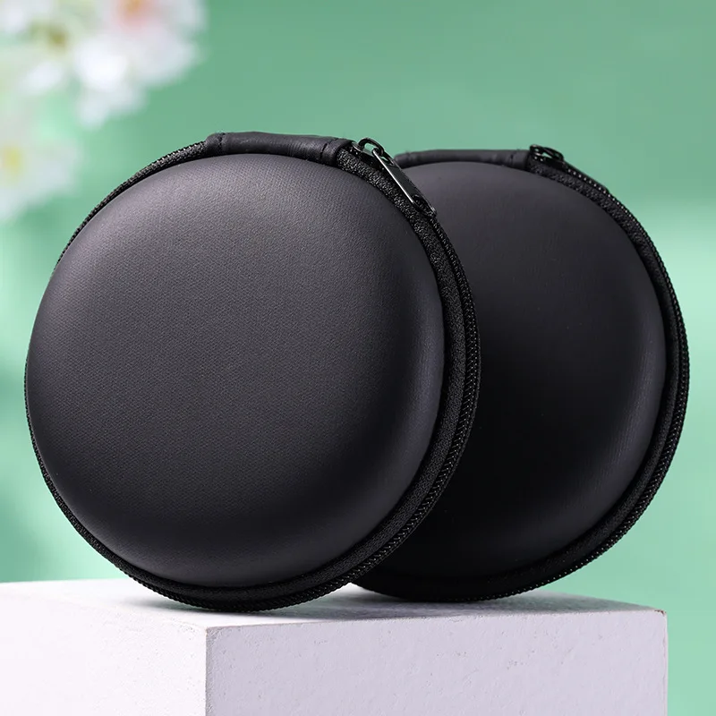 Portable eva bag zipper Bluetooth headset bag data cable finishing storage box round headset small storage box
Portable eva bag zipper Bluetooth headset bag data cable finishing storage box round headset small storage box