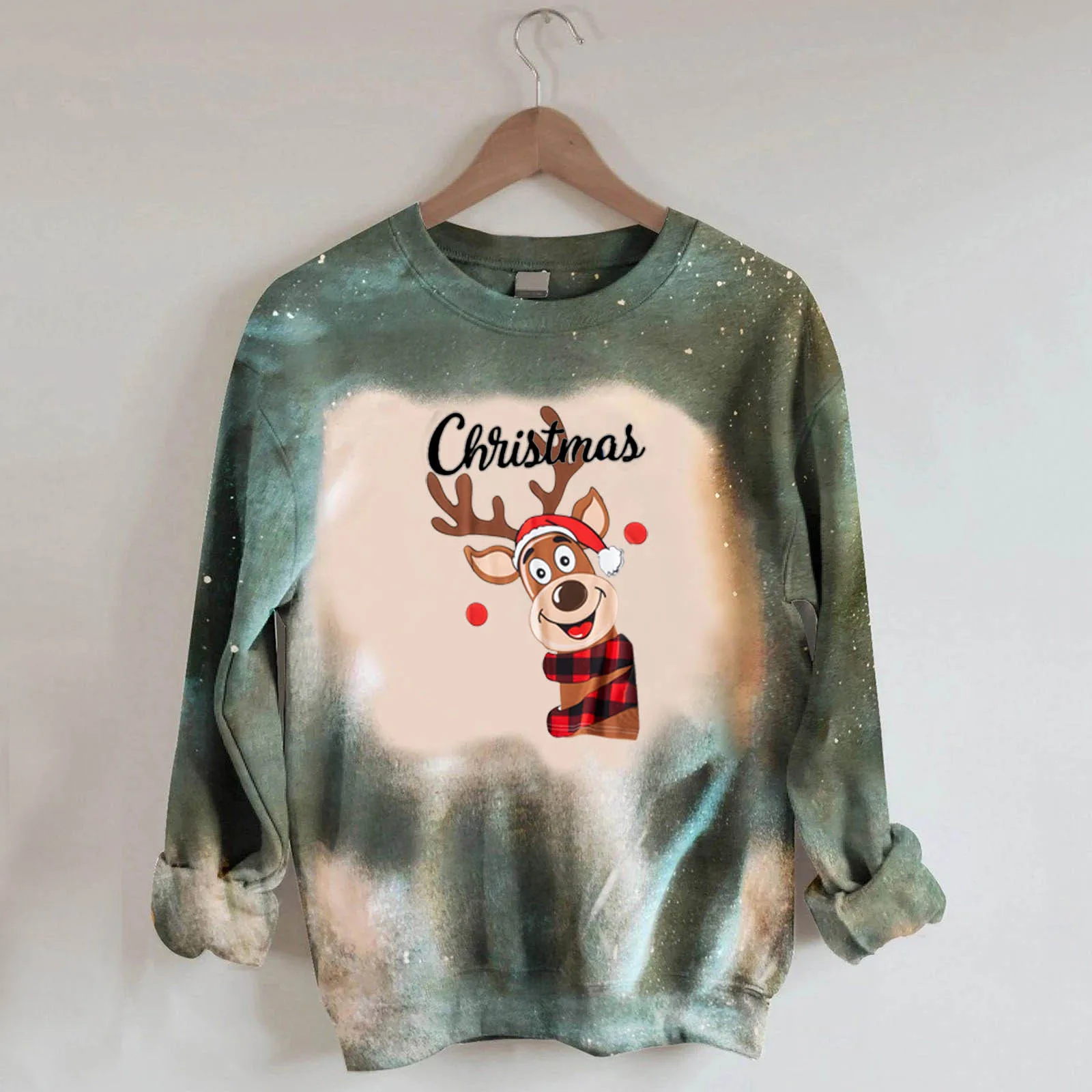 Sweatshirt For Women Fall Christmas Long-Sleeved Trendy Print Round Neck Shirt Top Long Loose Hooded Sweatshirt Women
Sweatshirt For Women Fall Christmas Long-Sleeved Trendy Print Round Neck Shirt Top Long Loose Hooded Sweatshirt Women