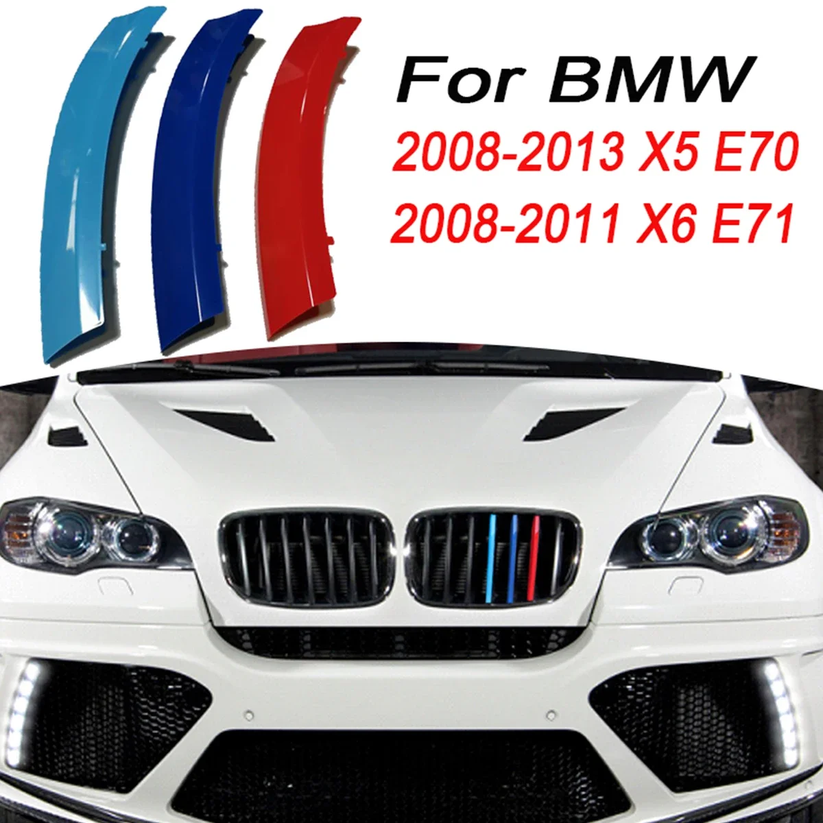 Автомобильные решетки для радиатора BMW X5 E70 F15 G05 X6 E71 F16 G06 2008-2022 2023 2024 M 3 шт.
Автомобильные решетки для радиатора BMW X5 E70 F15 G05 X6 E71 F16 G06 2008-2022 2023 2024 M 3 шт.
