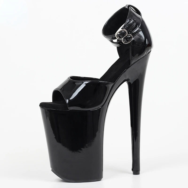 Босоножки на высоком каблуке 23 см, пикантные экзотические туфли с манжетами на щиколотке на платформе, очень высокие каблуки
Босоножки на высоком каблуке 23 см, пикантные экзотические туфли с манжетами на щиколотке на платформе, очень высокие каблуки