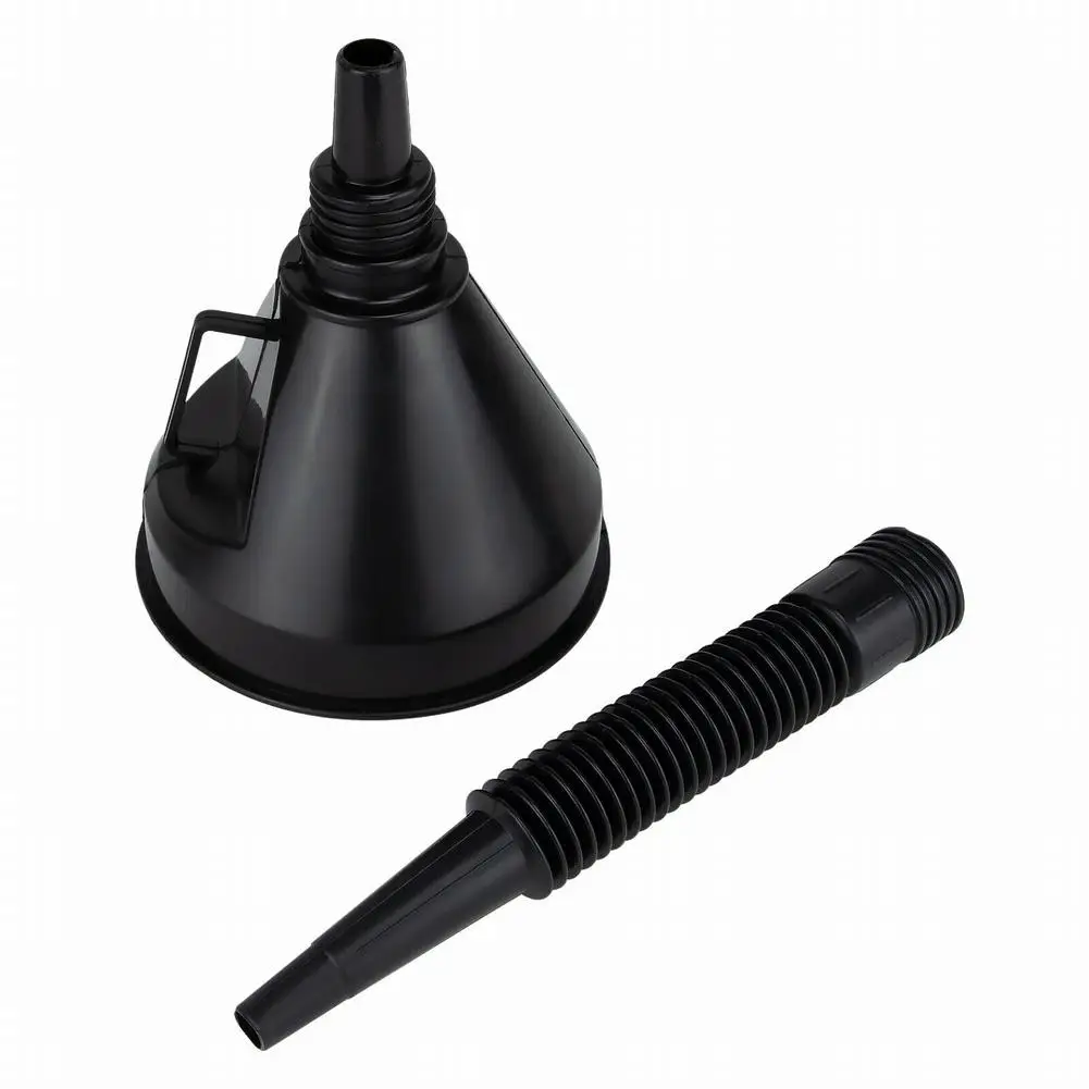 2 X Heavy Duty Black Red Funnel Flexible Removable Nozzle Fuel Gasoline Diesel Long Neck Funnel Liquid Filling Kitchen Tools
2 X Heavy Duty Black Red Funnel Flexible Removable Nozzle Fuel Gasoline Diesel Long Neck Funnel Liquid Filling Kitchen Tools
