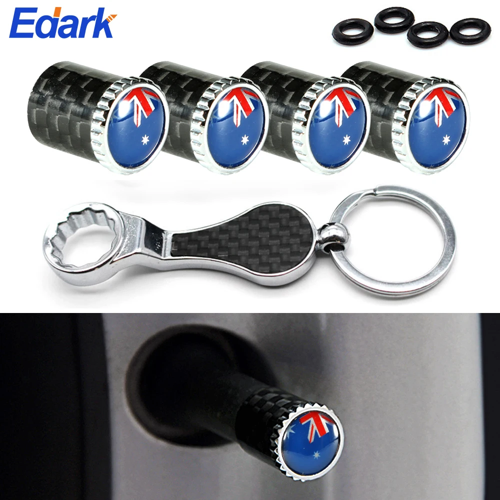 4 Pcs Australia National Flag Car Wheel Tire Valve Caps Air Cover + 1Pcs Carbon Fiber Wrench Car Accessories Valve Stem Caps New
4 Pcs Australia National Flag Car Wheel Tire Valve Caps Air Cover + 1Pcs Carbon Fiber Wrench Car Accessories Valve Stem Caps New