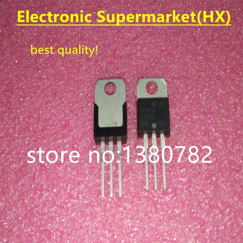 Free Shipping 50pcs/lots BTA24-1000B BTA24 TO-220 IC Best quality In Stcok!
Free Shipping 50pcs/lots BTA24-1000B BTA24 TO-220 IC Best quality In Stcok!