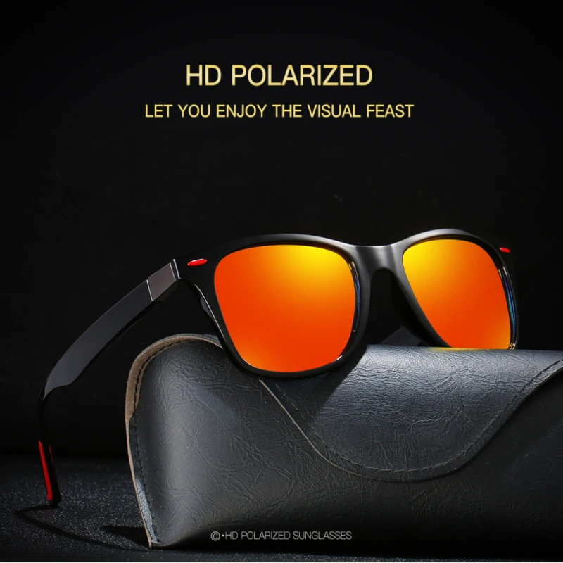 2022 Classic Polarized Sunglasses for Men Women Brand Design Driving Square Frame Sun Glasses Cycling Goggle UV400 Gafas De Sol
2022 Classic Polarized Sunglasses for Men Women Brand Design Driving Square Frame Sun Glasses Cycling Goggle UV400 Gafas De Sol