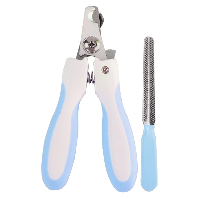 Dog Nail Clippers Trimmer with Safety Guards to Avoid Over-Cutting & Free Nail File Non Slip Handles for Safe Grooming
Dog Nail Clippers Trimmer with Safety Guards to Avoid Over-Cutting & Free Nail File Non Slip Handles for Safe Grooming