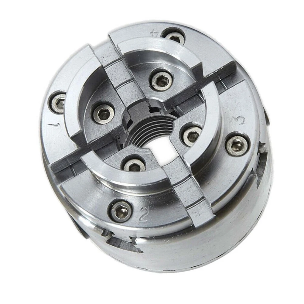 4In 4‑Jaw Self‑Centering Lathe Chuck With M33 Thread 2.5mm Wrench 96mm Chuck OD.....................
4In 4‑Jaw Self‑Centering Lathe Chuck With M33 Thread 2.5mm Wrench 96mm Chuck OD.....................