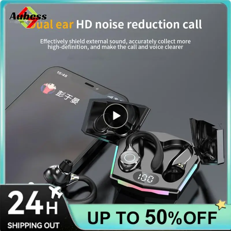 Hd Call Wireless Headphones Ipx5 Waterproof With Mic Sport Headsets With Charging Case Headset Earphones
Hd Call Wireless Headphones Ipx5 Waterproof With Mic Sport Headsets With Charging Case Headset Earphones