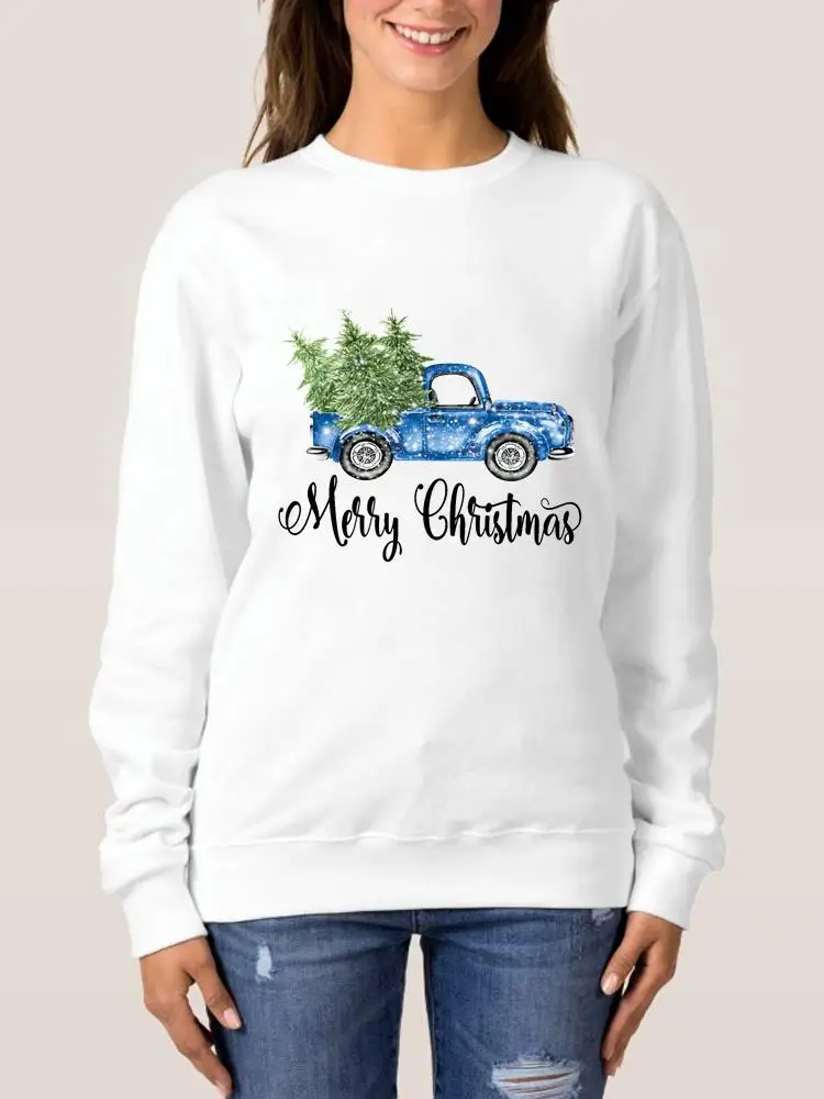 Merry Christmas Graphic Sweatshirts Happy New Year Women Truck Love Holiday Cute Print Pullovers O-neck Fashion Clothing
Merry Christmas Graphic Sweatshirts Happy New Year Women Truck Love Holiday Cute Print Pullovers O-neck Fashion Clothing