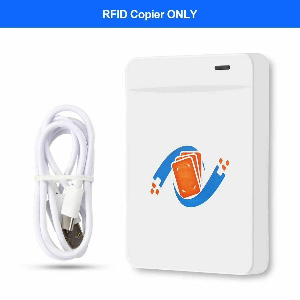 1 Set RFID Copier 125KHz 13.56MHz Card Reader Data Cable Dual Frequency Duplicator Reader Writer LED Light Prompt
1 Set RFID Copier 125KHz 13.56MHz Card Reader Data Cable Dual Frequency Duplicator Reader Writer LED Light Prompt