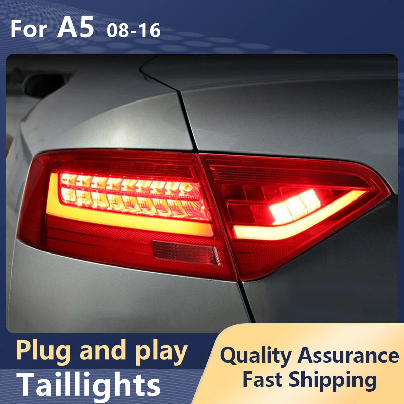 Car Styling Taillights For Audi A5 2008-2016 All LED DRL Dynamic Turn Signal Reverese Rear Lamp Tail Lights Auto Accessories
Car Styling Taillights For Audi A5 2008-2016 All LED DRL Dynamic Turn Signal Reverese Rear Lamp Tail Lights Auto Accessories