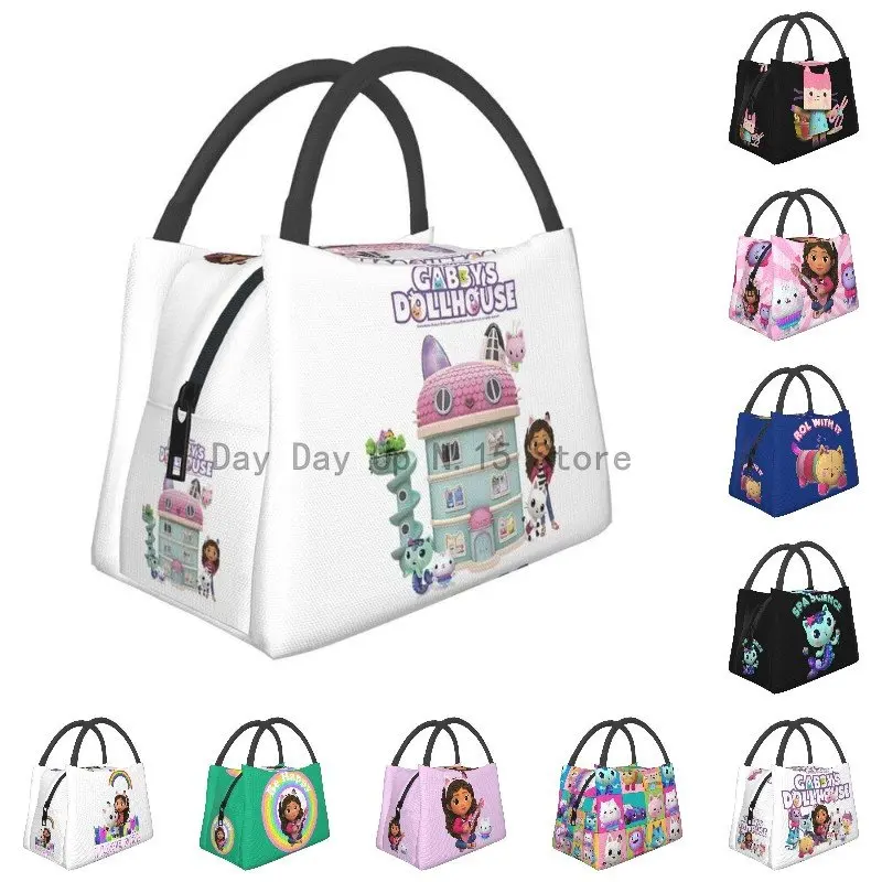 Gabbys Dollhouse Animation Anime Logo Portable Lunch Boxes Women Multifunction Cooler Thermal Food Insulated Lunch Bag
Gabbys Dollhouse Animation Anime Logo Portable Lunch Boxes Women Multifunction Cooler Thermal Food Insulated Lunch Bag