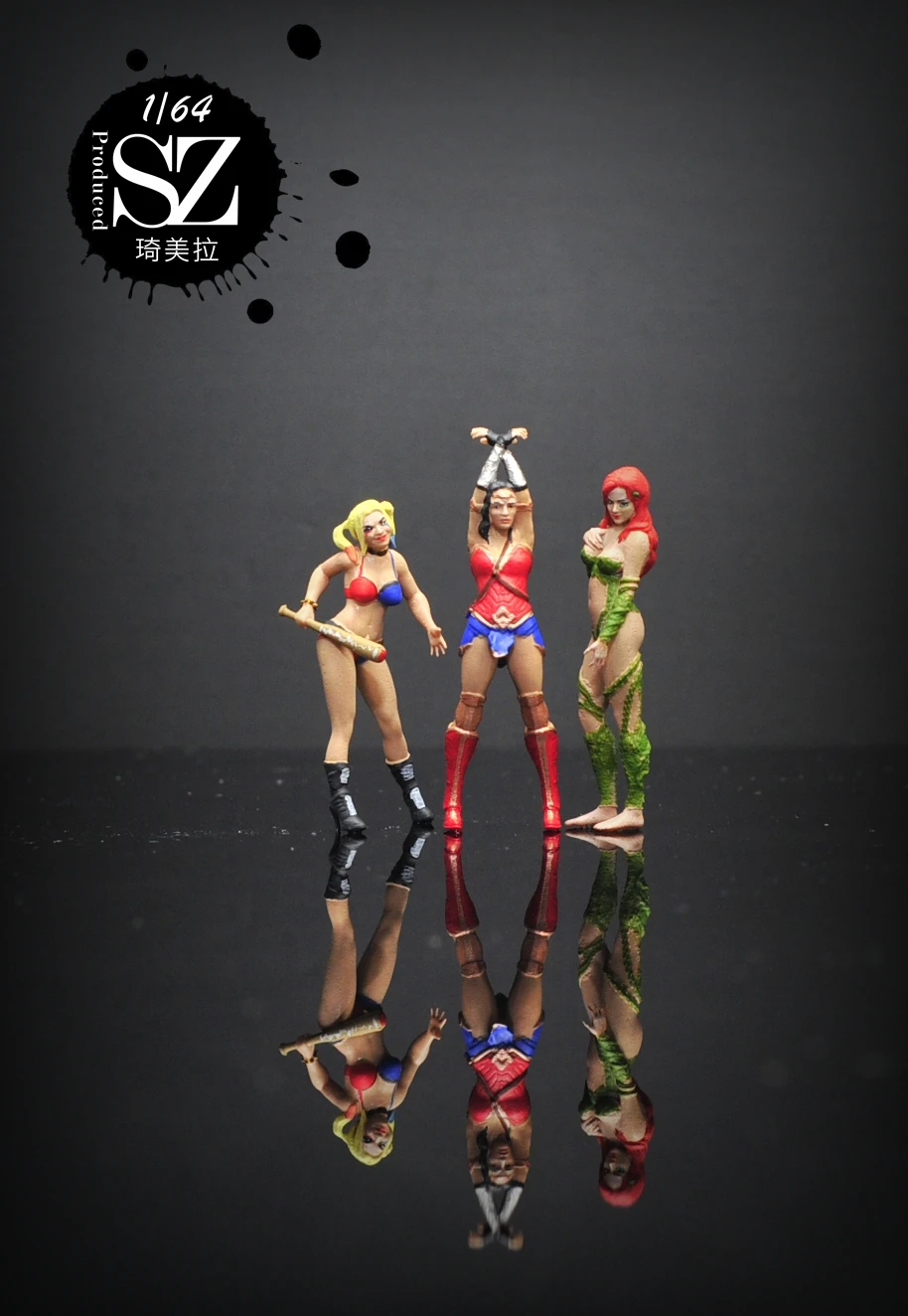 Модель Куклы клоуна девочки трио модель автомобиля Декор микро пейзаж реквизит полимерная фигурка 1:64
Модель Куклы клоуна девочки трио модель автомобиля Декор микро пейзаж реквизит полимерная фигурка 1:64