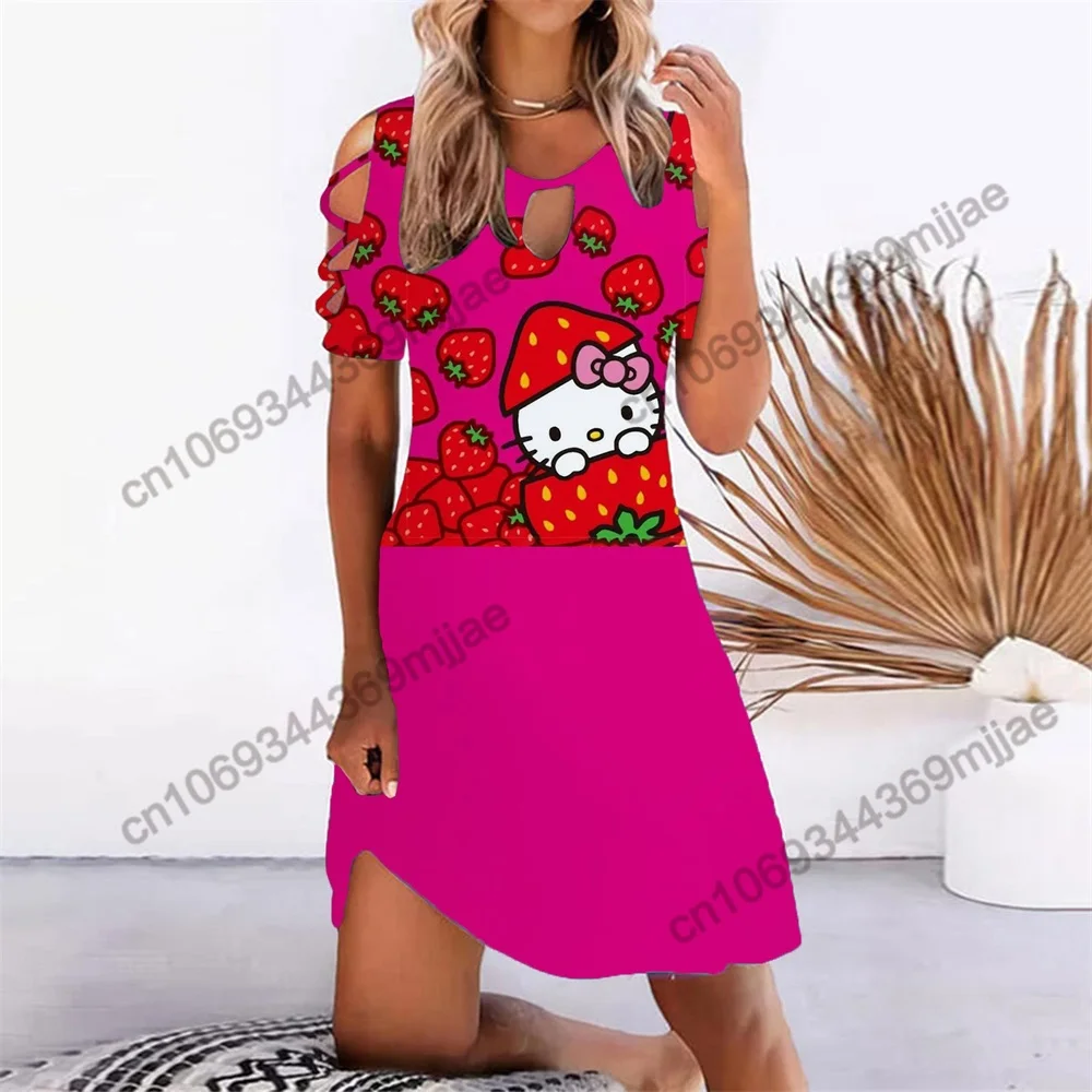 HelloKitty Elegant Party Dresses for Women 2023 Round Neck Women's Dress Y2k New in Dresses Female Clothing Zevity Womens Summer
HelloKitty Elegant Party Dresses for Women 2023 Round Neck Women's Dress Y2k New in Dresses Female Clothing Zevity Womens Summer