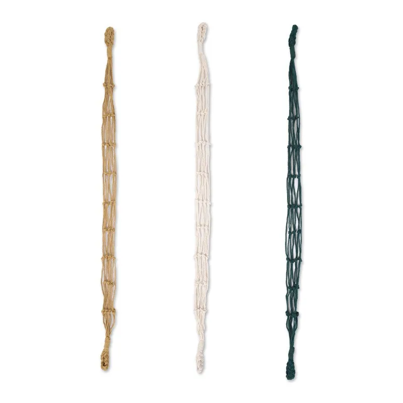 Подвесной держатель из хлопчатобумажной веревки в скандинавском стиле для хранения туалетной бумаги
Подвесной держатель из хлопчатобумажной веревки в скандинавском стиле для хранения туалетной бумаги