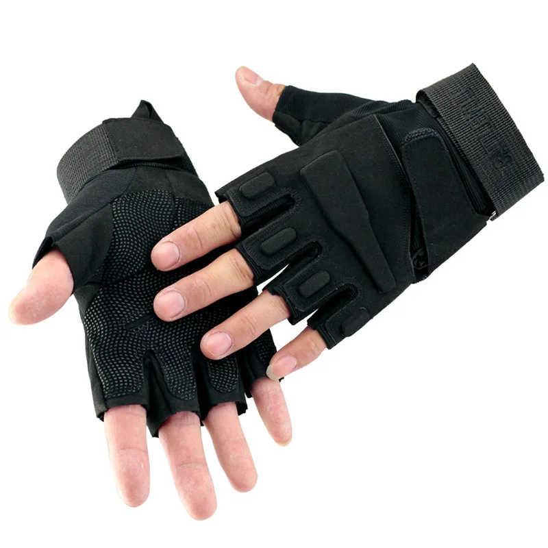 Tactical Outdoor Half Finger Gloves Men'S Full Finger Solid Protection Sports Anti Slip Wear Resistant Protection Half Bike
Tactical Outdoor Half Finger Gloves Men'S Full Finger Solid Protection Sports Anti Slip Wear Resistant Protection Half Bike