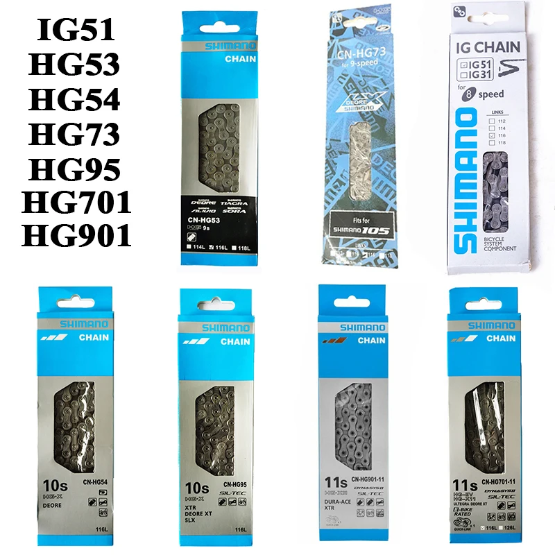 Bicycle 8/9/10/11/12S Chain HG53 HG54 HG73 HG95 HG701 HG901 IG51 M8100 Bicycle Chain Road Mountain Bike Chains Cycling Parts
Bicycle 8/9/10/11/12S Chain HG53 HG54 HG73 HG95 HG701 HG901 IG51 M8100 Bicycle Chain Road Mountain Bike Chains Cycling Parts