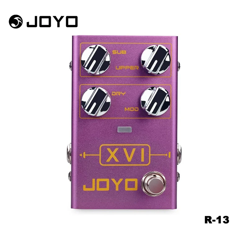 JOYO XVI R-13 R Series Octave Effect Pedal with MOD Effects and Independent Octave Up/Down Adjusting for Electric Guitar (R-13)
JOYO XVI R-13 R Series Octave Effect Pedal with MOD Effects and Independent Octave Up/Down Adjusting for Electric Guitar (R-13)